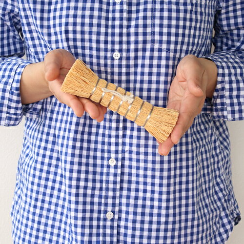 【クーポン対象 3/26 10:59まで】 亀の子束子 かるかやたわし(大) 日本製 天然素材100% 3