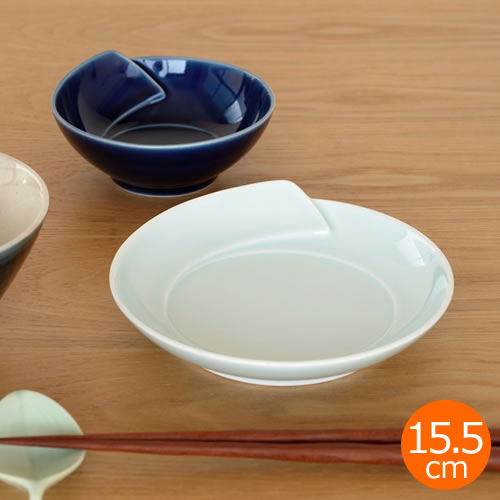 白山陶器 皿 白 青 ひとえ 取皿 波佐見焼 中皿 小皿 HITOE HAKUSAN 日本製