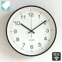 加藤木工 カトモク 掛け時計 KATOMOKU plywood wall clock 4 L ブラウン 掛時計 木製 電波時計 スイープムーブメント 日本製 KM-61BRC 壁掛け 壁掛け時計 音がしない 静か 静音 大きい リビング 子供部屋 寝室