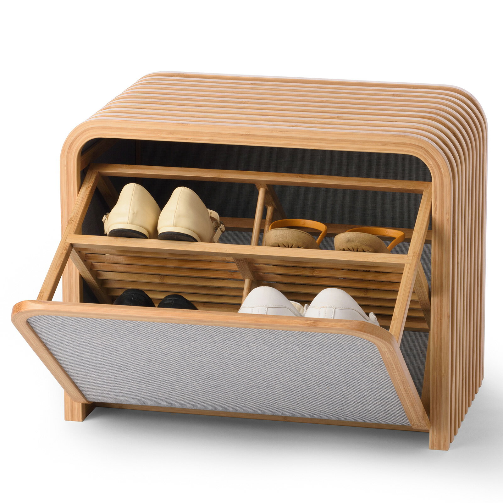 楽天市場】下駄箱・シューズボックス（カラーブルー）（玄関収納｜収納