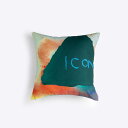 クッションカバー45×45 | ICON | アーティスト 千野六久 | 日本製 クッションカバー 45×45cm クッション カバー |オックスコットン 綿 ...