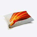 日本製 クッションカバー 34x47cm クッション カバー 夜明けの気球|Aタイプ|アーティスト 岡本寿|オックスコットン 綿 コットン FAVORRIC フ...