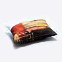 日本製 クッションカバー 34x47cm クッション カバー Device 2017|アーティスト Jun Yasui|国産リネンキャンバス 近江麻 Linen FAVORRIC フェイバリック 45cm 天然素材 国産 おしゃれ 洗える ソファ 長方形 カバー 椅子 絵画