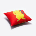 日本製 クッションカバー 45×45cm クッション カバー ライオン|Aタイプ|アーティスト おくまゆみ|オックスコットン 綿 コットン FAVORRIC フ...