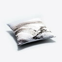 日本製 クッションカバー 45×45cm クッション カバー Snow mountain pt1 2017|アーティスト Jun Yasui|オックスコットン 綿 コットン FAVORRIC フェイバリック 45cm 45×45 45 45 天然素材 国産 おしゃれ 洗える ソファ 正方形 カバー 絵画