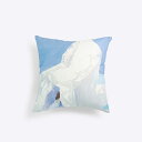 日本製 クッションカバー 45×45cm クッション カバー Iceberg|アーティスト 富田茜|オックスコットン 綿 コットン FAVORRIC フェイバリ...