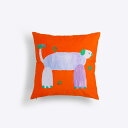日本製 クッションカバー 45×45cm | DOG|アーティスト Wei Hsuan ウェイシュエン|オックスコットン 綿 FAVORRIC フェイバリック ...