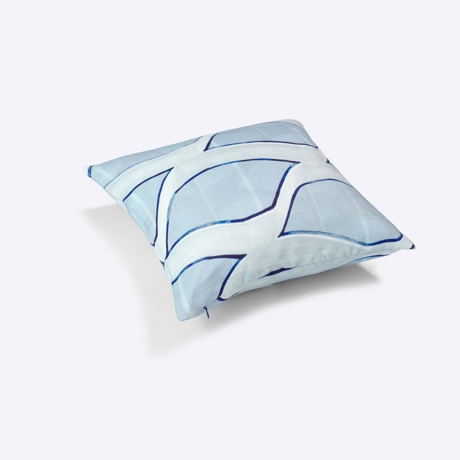 日本製 クッションカバー 45×45cm クッション カバー ラス|アーティスト 並木夏海|国産リネンキャンバス 近江麻 Linen FAVORRIC フェイバリック 45cm 45×45 45 45 天然素材 国産 おしゃれ 洗える ソファ 正方形 カバー 絵画