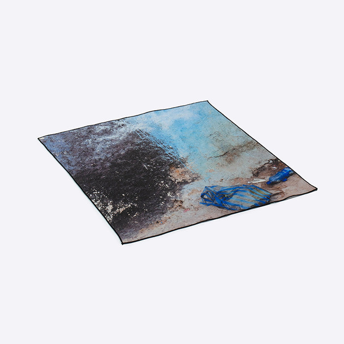 日本製 リネンキッチンクロス キッチンクロス リネン Linen ハイエナの夢-4｜Aタイプ｜アーティスト 宇賀神拓也｜国産リネン 近江麻 Linen FAVORRIC フェイバリック ナプキン キッチンタオル おしゃれ 台ふきん 速乾 高級 キッチン クロス