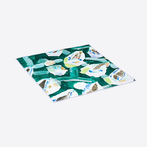 日本製 リネンキッチンクロス キッチンクロス リネン Linen Too much glare｜アーティスト 前川侑子｜国産リネン 近江麻 Linen FAVORRIC フェイバリック ナプキン キッチンタオル おしゃれ 台ふきん 速乾 高級 キッチン クロス