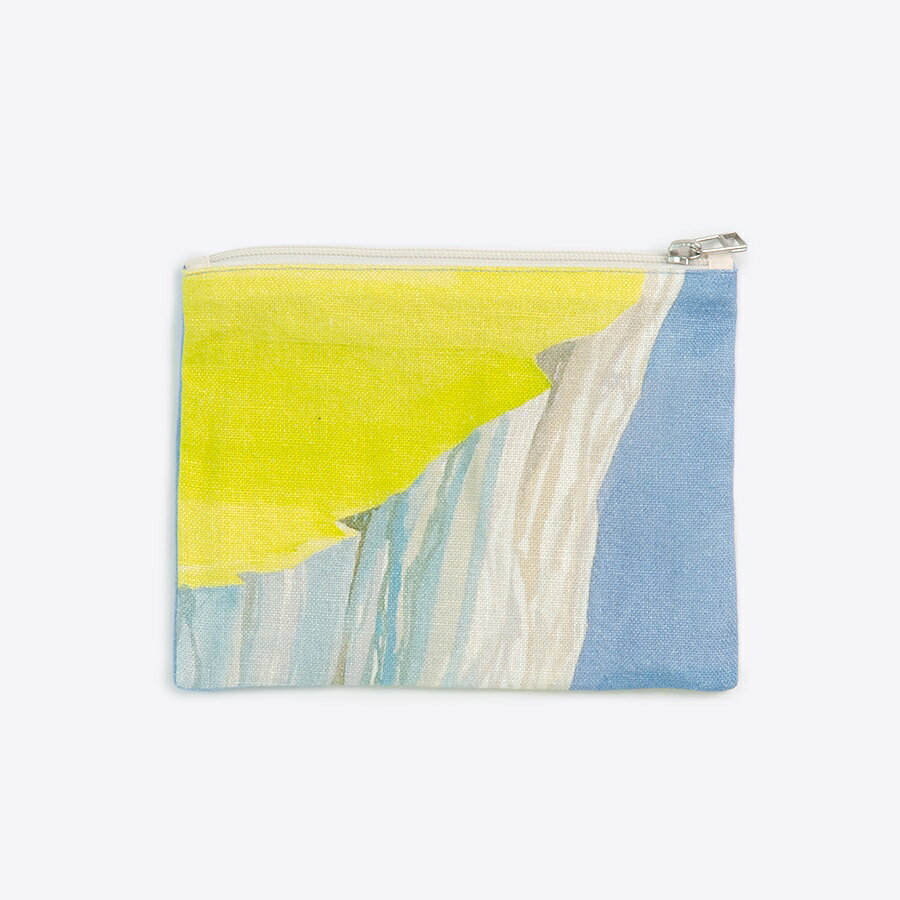 日本製 ポーチ 小物入れ フラットポーチ Iceberg｜アーティスト　富田茜｜国産リネ...