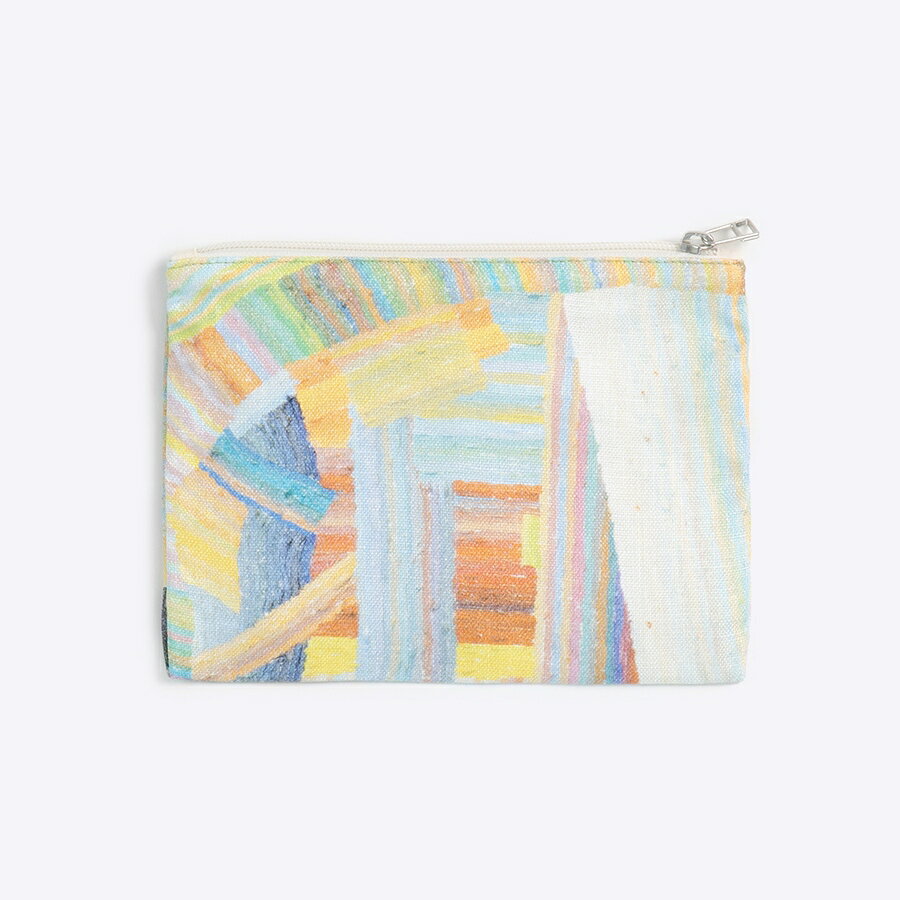 日本製 ポーチ 小物入れ フラットポーチ リネンポーチ | In the canvas｜｜国産リネンキャンバス 近江麻 Linen FAVORRIC フェイバリック コスメポーチ カード入れ 小さめ おしゃれ トラベルポーチ フラット マチなし マチ無し コスメ 国産 favorric-10004456 FAVORRIC〜「アートと暮らす。」〜 サンプル画像2