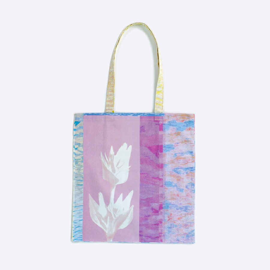 日本製 トートバッグ エコバッグ a4 布 綿100% tote bag フラットサブバッグ | ピアノと花｜アーティスト　Yui Korenaga｜オックスコットン 綿 コットン FAVORRIC フェイバリック 折りたたみ ポケット付き おしゃれ 肩掛け A4トート A4 トート コットン エコ バッグ 1