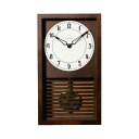 シャンブル CHAMBRE LATTICE PENDULUM CLOCK DARK BROWN CH-058DB 静か 音がしない 木製 クロック 壁掛け時計 おしゃれ 壁掛け時計 静音 兼用 レトロ モダン 和風 振り子時計 置き時計スクエア…