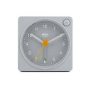 アナログクロック ブラウン 置き時計 BRAUN Analog Alarm Clock BC02XG グレー GREY アラームクロック テーブルクロック 卓上 時計 アナログ クロック 目覚まし時計 スヌーズ ライト めざまし時計 ブランド ギフト トラベルクロック インテリア 新生活 引っ越し