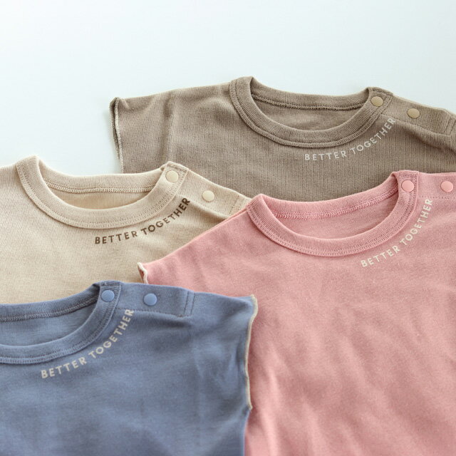 3.LIETO おでかけロンパース(ボディスーツ ベビー おしゃれ ロンパース 男の子 女の子 赤ちゃん 服 肌着 春 夏 ノースリーブ 半袖 かわいい 出産祝い ベビー服 70 80 無地 ロゴ シンプル 赤ちゃん 服 ブランド 出産準備 人気 インナー) 3