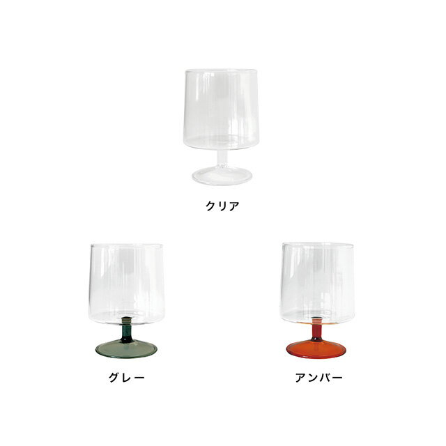 SKON スコン ゴブレット(アイスコーヒー グラス ゴブレットグラス パフェグラス かわいい ステム ガラス食器 コップ 耐熱ガラス 透明 おしゃれ レトロ ビールグラス ワイングラス 可愛い 北欧 パフェ アイスコーヒー おうちカフェ アイスティーグラス)