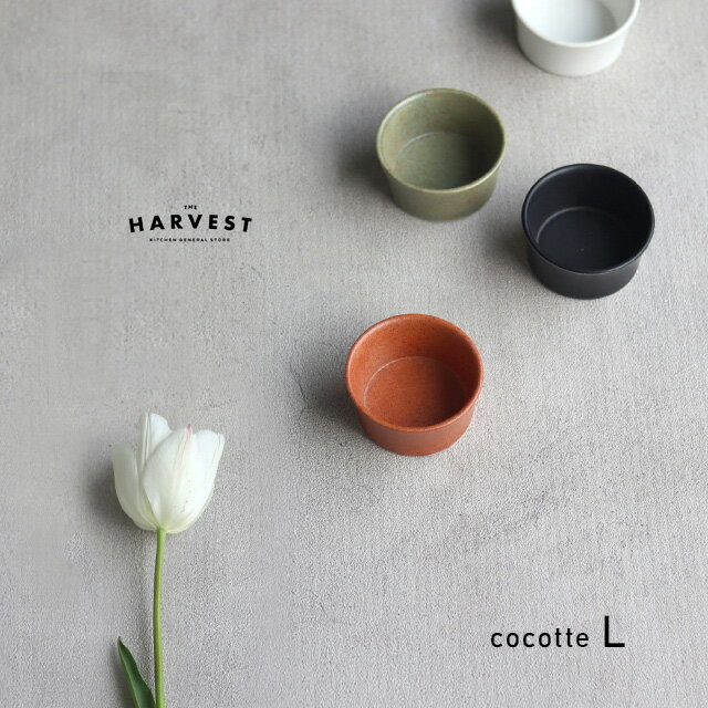 THE HARVEST 224glad ココットL(ココット 6cm 皿 おしゃれ かわいい 小鉢 和食器 容器 小皿 醤油皿 薬味皿 食器 小付鉢 白 黒 食洗機対応 レンジ対応 カラフル マット 小さい 小さめ 日本製)