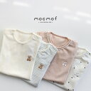 mocmof ボディスーツ 622-464138(ボディースーツ ベビー 男の子 女の子 おしゃれ かわいい インナー 肌着 赤ちゃん 半袖 夏 服 出産祝い ギフト ブランド おすすめ シンプル 子ども ガバーオール つなぎ ボーダー ドット 無地 子供服 70 80)