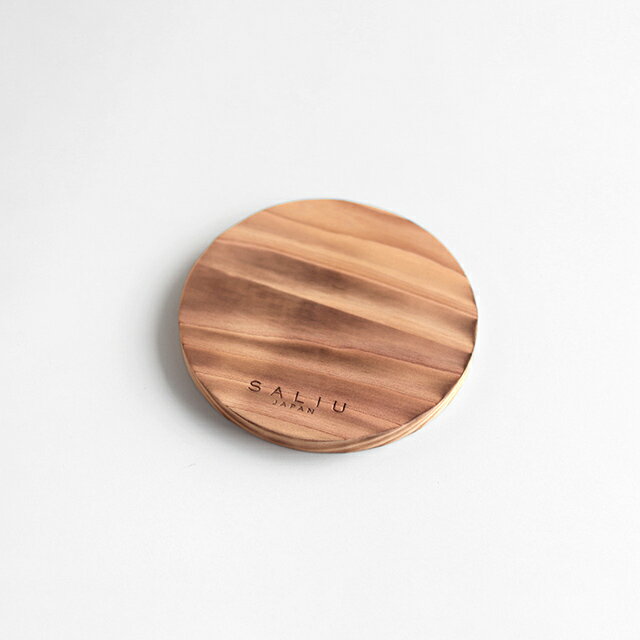 SALIU The chef 焼杉プレート 丸12cm 31971(鍋敷き 木製 おしゃれ かわいい 木 丸型 鍋敷 木製鍋敷き ナチュラル 丸 ラウンド 小さめ なべしき 鍋しき 鍋置き 鍋 なべ敷き 杉材 日本製 ウッドプレート カフェ 可愛い オシャレ) 3