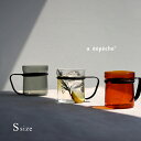 a.depeche fort アデペシュ フォート カップS(ティーカップ おしゃれ 耐熱ガラス ガラス ステンレス ガラスコップ モダン コップ 食洗機対応 ...
