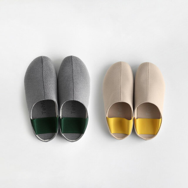 FAVRAS／ファブラス　雑貨＆ギフトのTehtava テスタバプラス 防災ルームシューズM＆L 2足セット(ルームシューズ ペア 防災スリッパ セット スリッパ レディース メンズ ペアスリッパ 防災 おしゃれ 室内履き 室内 部屋 オフィス かかとあり ゴムベルト 2way 贈り物 ルームスリッパ 結婚祝い 新築祝い)｜アングル2