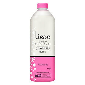 【まとめ買いがお得！】花王 リーゼ しっとりジューシーシャワー [つめかえ用] 340ml×24セットKao Liese 4901301336590