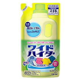 花王 ワイドハイター [つめかえ用] 720ml×15セット Kao WideHaiter 4901301745910