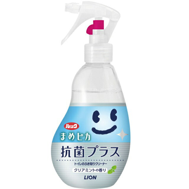 楽天Me×Life 日用品雑貨のミーライフ【まとめ買いがお得！】ライオン ルックまめピカ 抗菌プラス トイレのふき取りクリーナー [本体] 210ml×18セット Lion Look Toilet 4903301194194