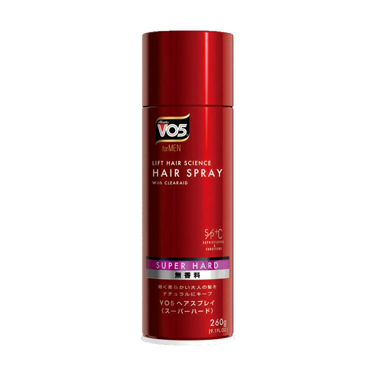 【まとめ買い・ケース買いがお得！】サンスター VO5 for MEN ヘアスプレイ＜スーパーハード＞ 無香料 260g 24本セット SUNSTAR HAIR SPRAY FOR MEN