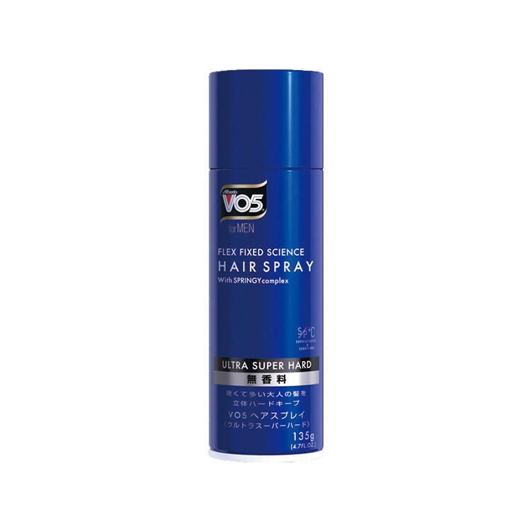 【まとめ買い・ケース買いがお得！】サンスター VO5 for MEN ヘアスプレイ＜ウルトラスーパーハード＞ 無香料 135g 36本セット SUNSTAR HAIR SPRAY FOR MEN