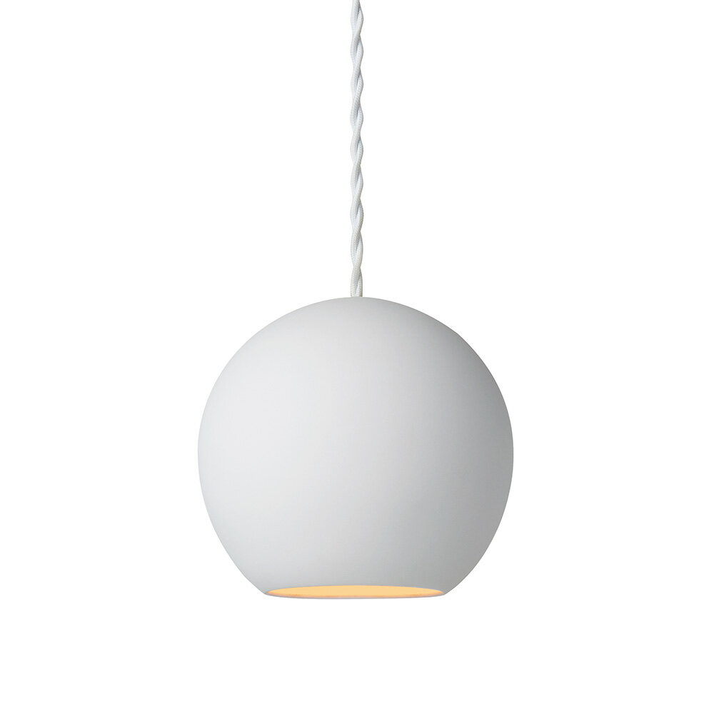 [簡易取付 非調光 電球色] ホワイト | アートワークスタジオ製ペンダントライト