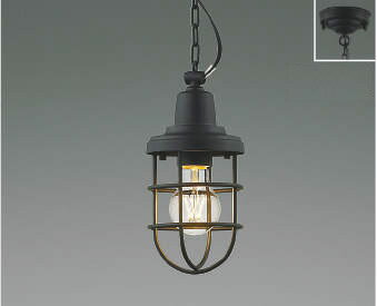 [直付取付 非調光 電球色] サテンブラック | コイズミ製ペンダントライト