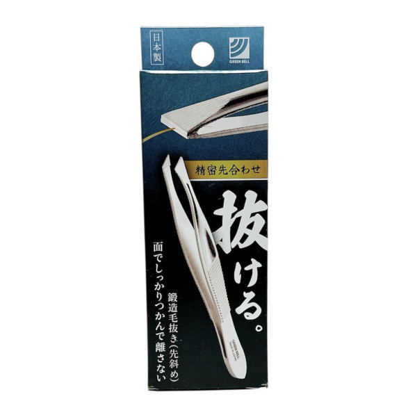面でしっかりつかんで離さない毛抜き 精密先合わせ、鍛造製法の毛抜きです。 グリーンベル　抜ける毛抜き　G-2250 【特長】 ● 面でとらえて、狙った毛を離さず抜ける。面と面でしっかりつかむことで、途中で毛がちぎれることなく、スッと抜くこと...