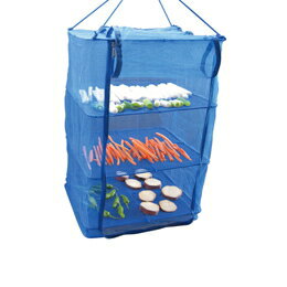 オープン干しネット40cm 40×35×55cm 【U型開閉/ダブルファスナー仕様】