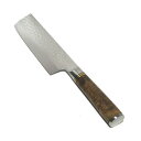【送料無料】源明利作 粉末ハイス鋼R2 凛空 菜切包丁165mm 花梨こぶ柄 660948 202109