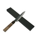 越前数馬作 草薙 ステンペティ150mm 青一鋼 黒仕上 SGW八角柄付 620102 202503