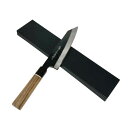【送料無料】越前数馬作 玄武 剣型牛刀 180mm 鍛造白二鋼 黒打 SGW八角柄付 620286 202504