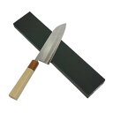 【送料無料】越前数馬作 ステンV1鋼鎚目打 五月雨 三徳包丁170mm 花梨/アッシュ八角柄 620914 202503