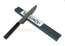 【送料無料】源明利作 積層白二鋼 柳刃包丁 300mm 紫檀シノギ柄付 626353 202103