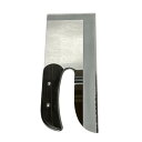 【送料無料】九頭龍川 ステンレス鋼そば切り包丁 鏡面磨き 330mm 黒檀柄 690068 202411