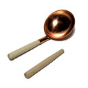 銅製カルメ焼き器セット すりこぎ棒付き
