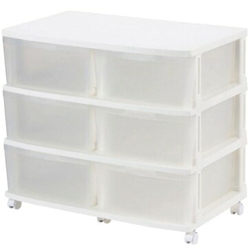 JEJ EWエミング深型ストッカー6引出し(キャスター付)