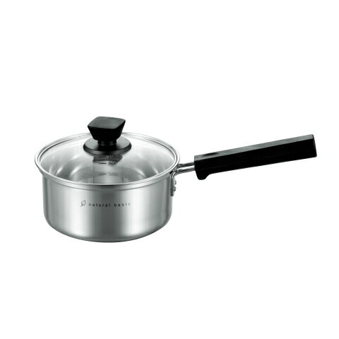 Ih/Gas Compatible - ナチュラルベーシック　片手鍋　16cm　NBP-16