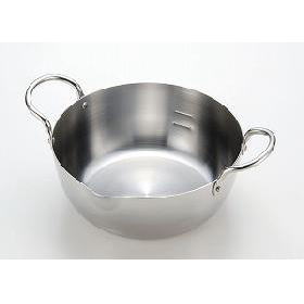 乐天商城 - ステンレス揚げ鍋　20cm　SAG-20W　（揚げアミ付）