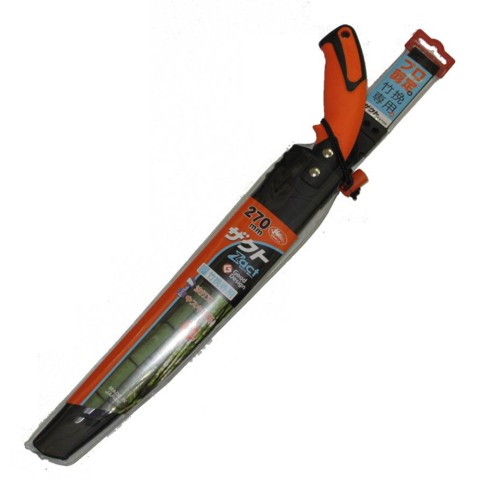 KINKIJI　ザクト剪定鋸　竹挽き専用　270mm　TP-2700　No.1280　替刃式　260675　　201812