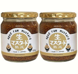 【送料無料】熟成 生マスタード 450g(2個セット)