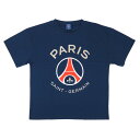 パリ・サンジェルマン オフィシャル ロゴTシャツ ジュニア ネイビー 【サッカー サポーター グッズ キッズ Tシャツ】 97129676 【スポーツ ホビー】【店頭受取対応商品】