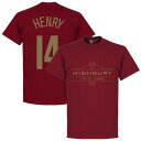 RE-TAKE(リテイク) アーセナル Highbury Tシャツ No.14 アンリ(チリレッド)【サッカー サポーター グッズ Tシャツ ハイバリー】【スポーツ ホビー】【店頭受取対応商品】