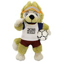 ★SALE★セール★2018FIFAワールドカップ(W杯)ロシア オフィシャル ザビワカ ぬいぐるみ(35cm)【サッカー サポーター W杯 グッズ】(963)【スポーツ ホビー】【店頭受取対応商品】